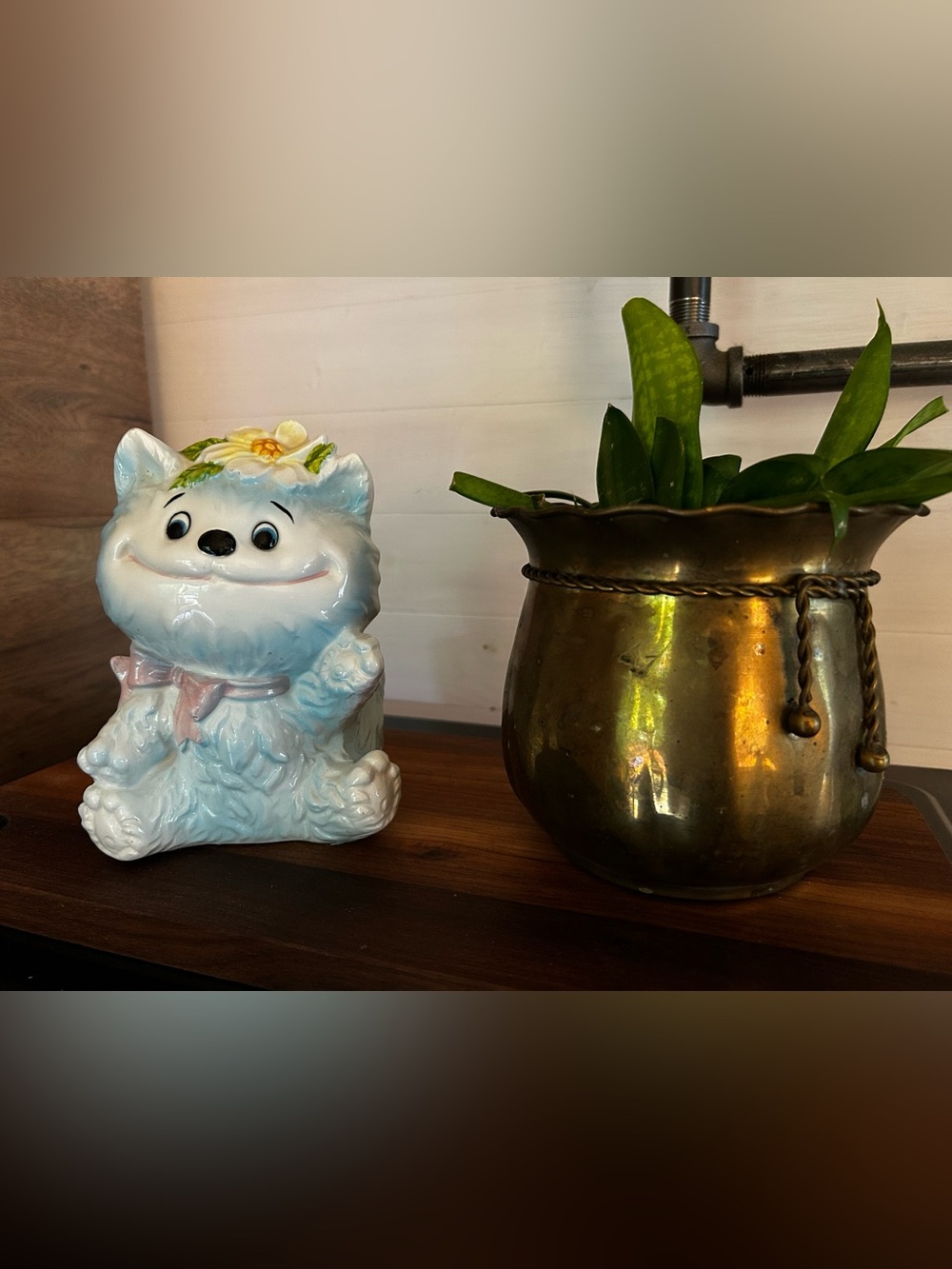 Vintage Pot/planters ourson Relpo 6156 Japan